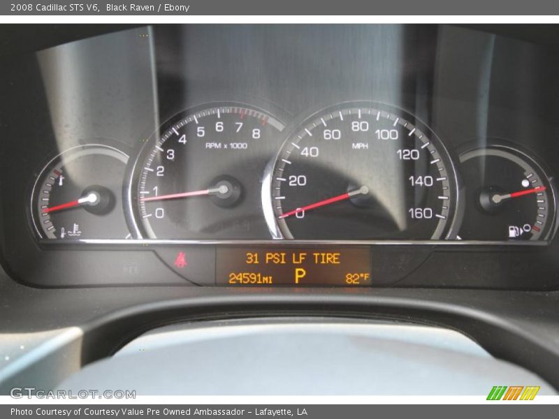 Black Raven / Ebony 2008 Cadillac STS V6