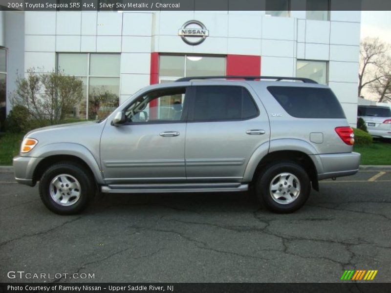Silver Sky Metallic / Charcoal 2004 Toyota Sequoia SR5 4x4