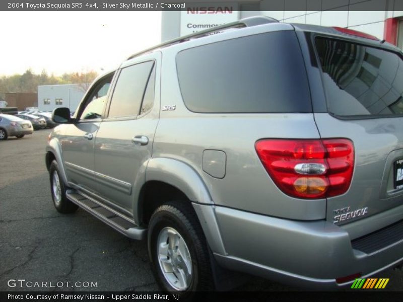 Silver Sky Metallic / Charcoal 2004 Toyota Sequoia SR5 4x4