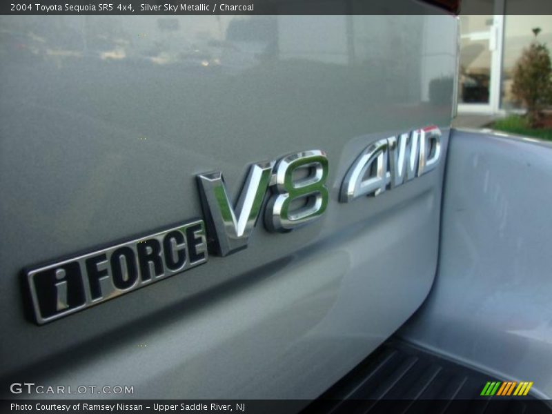 Silver Sky Metallic / Charcoal 2004 Toyota Sequoia SR5 4x4