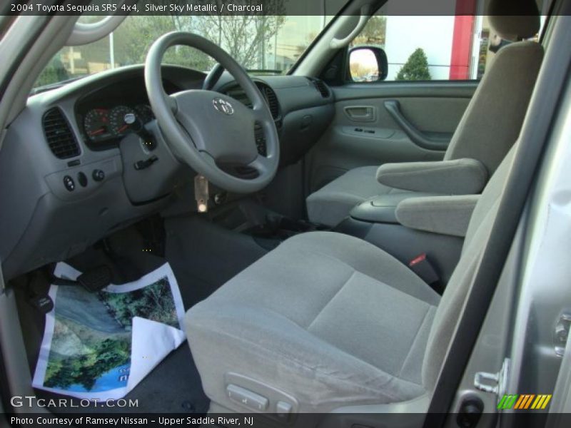 Silver Sky Metallic / Charcoal 2004 Toyota Sequoia SR5 4x4