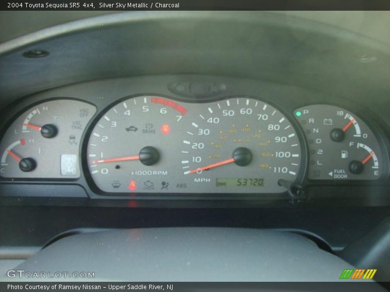 Silver Sky Metallic / Charcoal 2004 Toyota Sequoia SR5 4x4