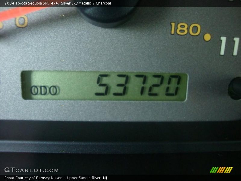 Silver Sky Metallic / Charcoal 2004 Toyota Sequoia SR5 4x4