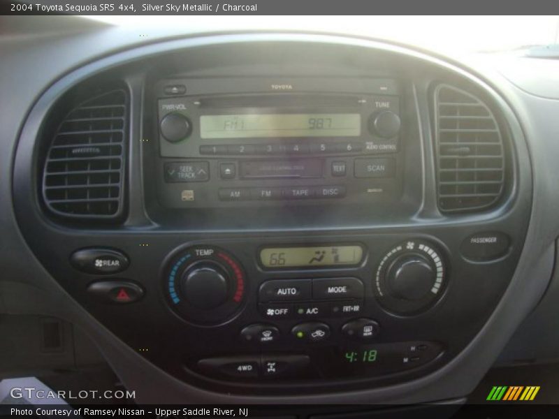 Silver Sky Metallic / Charcoal 2004 Toyota Sequoia SR5 4x4