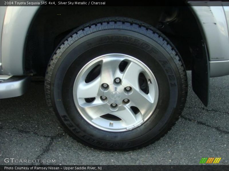 Silver Sky Metallic / Charcoal 2004 Toyota Sequoia SR5 4x4