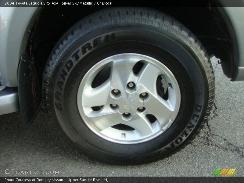 Silver Sky Metallic / Charcoal 2004 Toyota Sequoia SR5 4x4