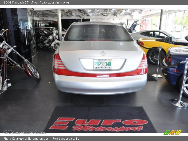 Silver / Labrador Anthracite 2004 Maybach 57