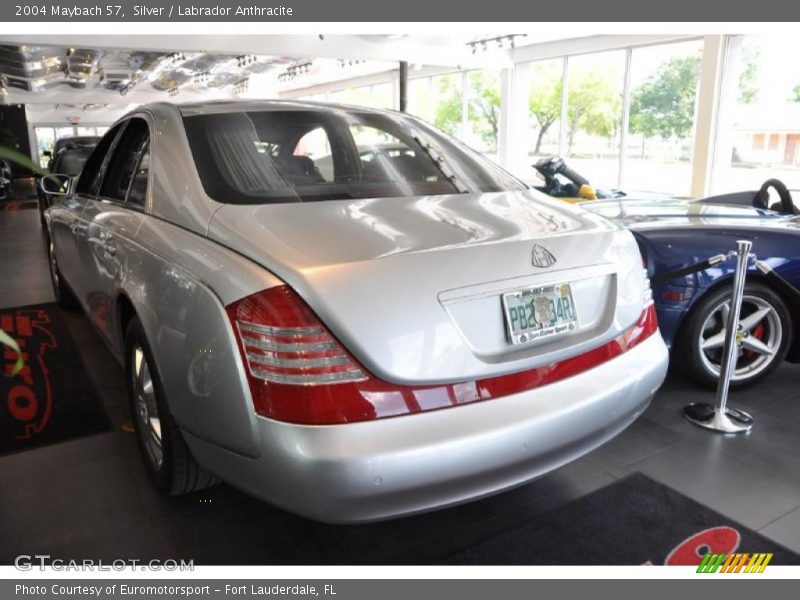 Silver / Labrador Anthracite 2004 Maybach 57