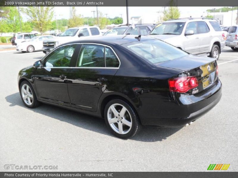 Black Uni / Anthracite 2009 Volkswagen Jetta TDI Sedan