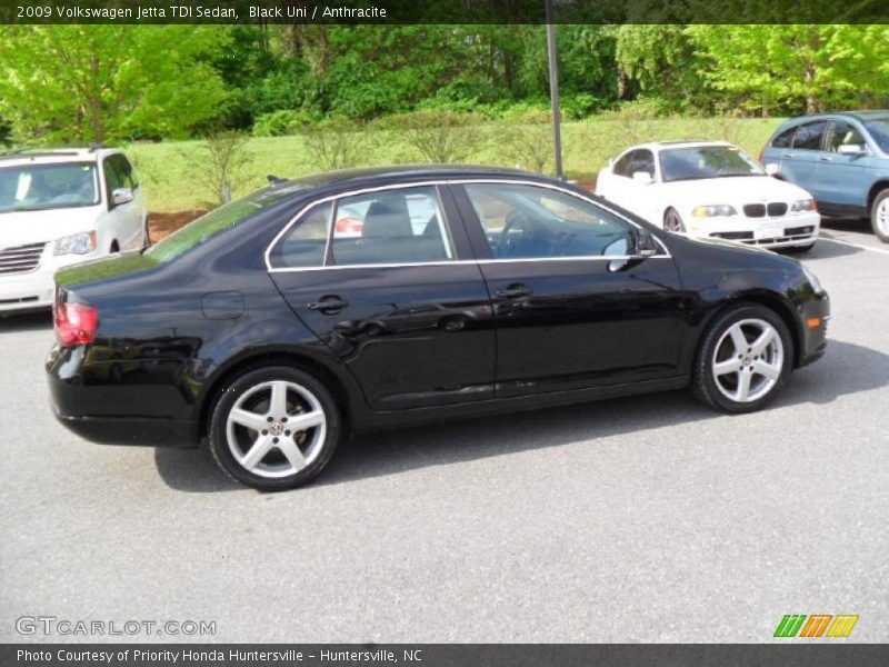 Black Uni / Anthracite 2009 Volkswagen Jetta TDI Sedan