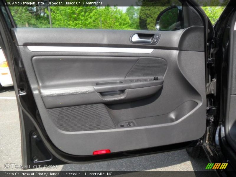 Black Uni / Anthracite 2009 Volkswagen Jetta TDI Sedan
