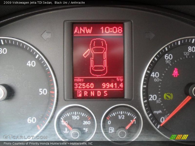 Black Uni / Anthracite 2009 Volkswagen Jetta TDI Sedan