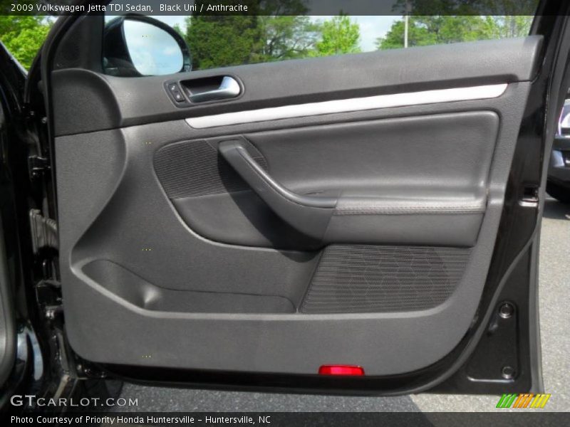 Black Uni / Anthracite 2009 Volkswagen Jetta TDI Sedan