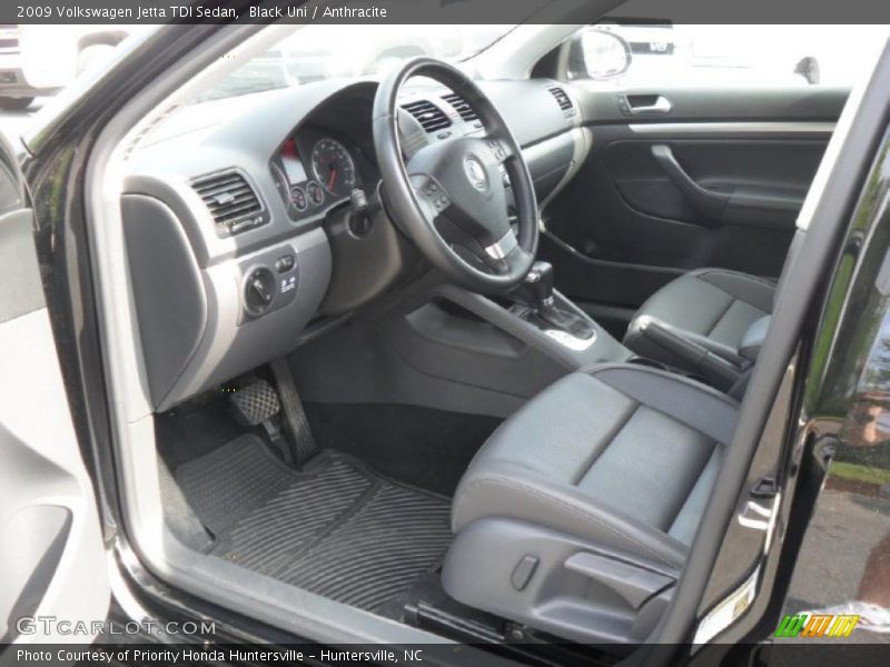 Black Uni / Anthracite 2009 Volkswagen Jetta TDI Sedan
