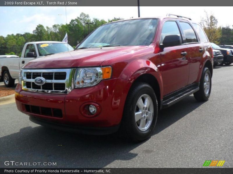 Torch Red / Stone 2009 Ford Escape XLT