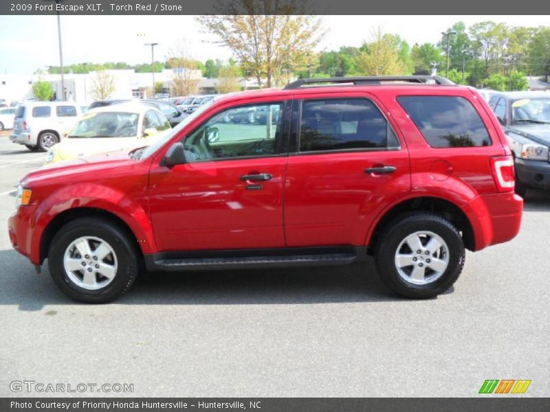 Torch Red / Stone 2009 Ford Escape XLT
