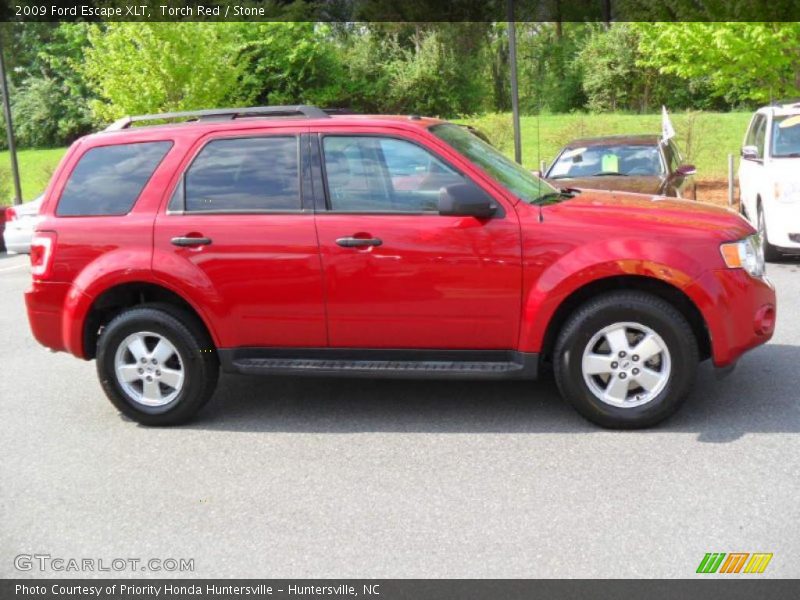 Torch Red / Stone 2009 Ford Escape XLT