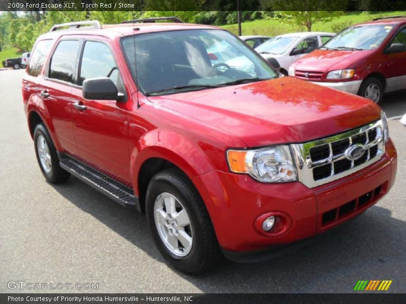 Torch Red / Stone 2009 Ford Escape XLT