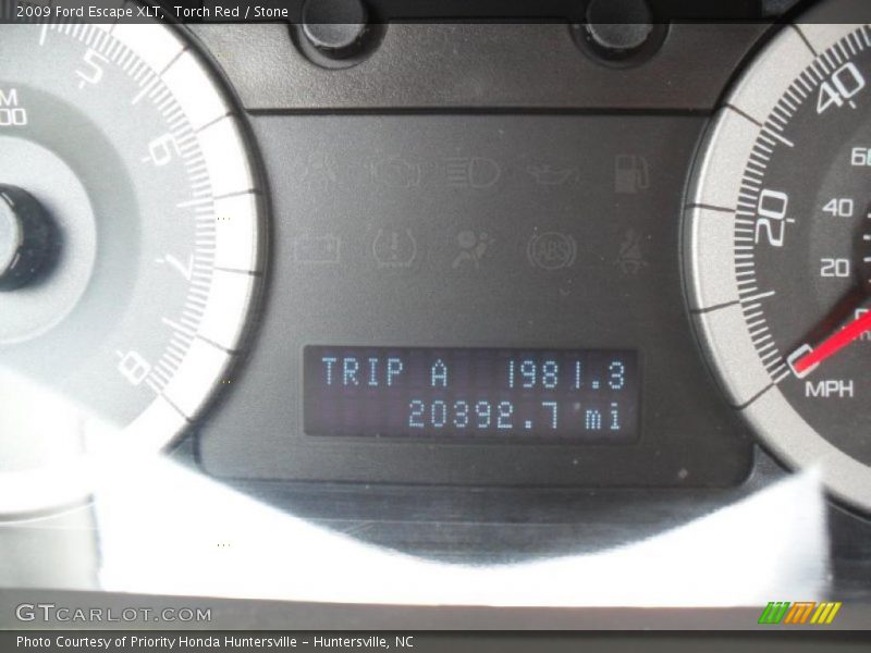 Torch Red / Stone 2009 Ford Escape XLT