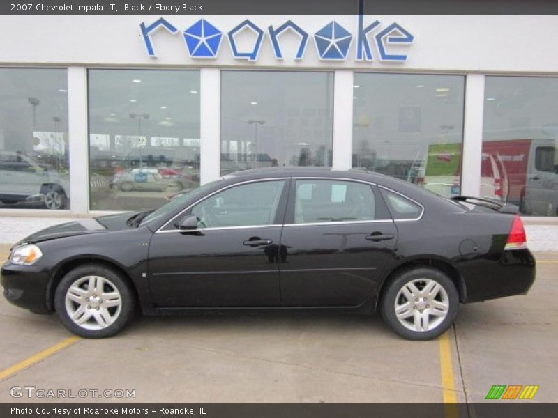Black / Ebony Black 2007 Chevrolet Impala LT