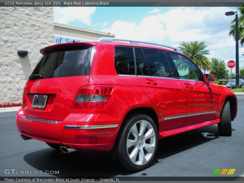 Mars Red / Almond/Black 2010 Mercedes-Benz GLK 350