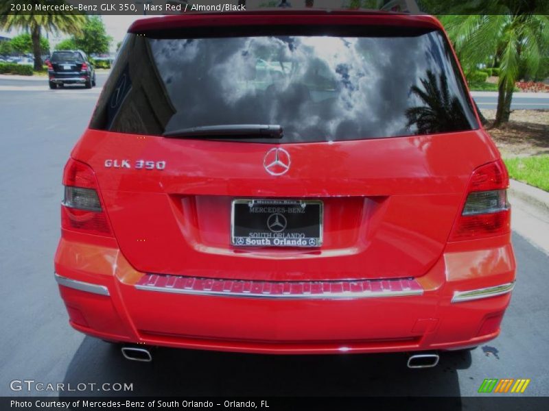 Mars Red / Almond/Black 2010 Mercedes-Benz GLK 350