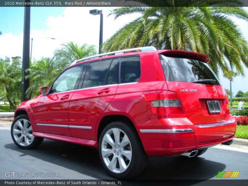 Mars Red / Almond/Black 2010 Mercedes-Benz GLK 350