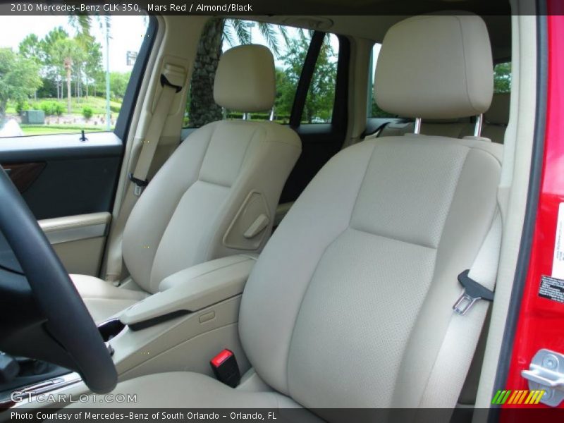 Mars Red / Almond/Black 2010 Mercedes-Benz GLK 350