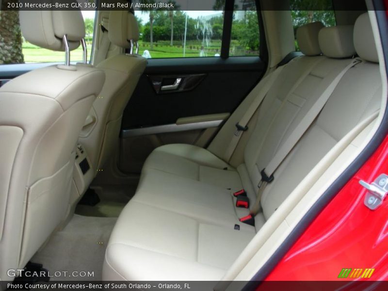 Mars Red / Almond/Black 2010 Mercedes-Benz GLK 350