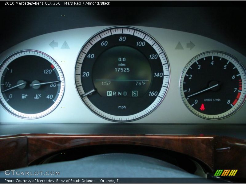 Mars Red / Almond/Black 2010 Mercedes-Benz GLK 350