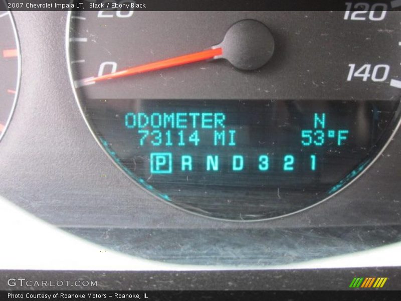 Black / Ebony Black 2007 Chevrolet Impala LT
