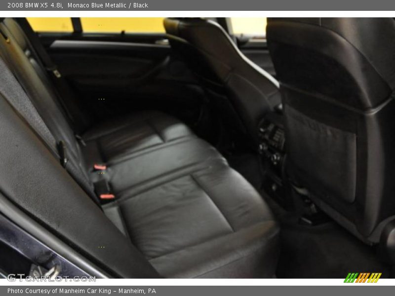 Monaco Blue Metallic / Black 2008 BMW X5 4.8i