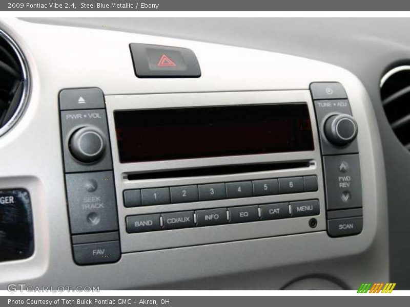 Controls of 2009 Vibe 2.4