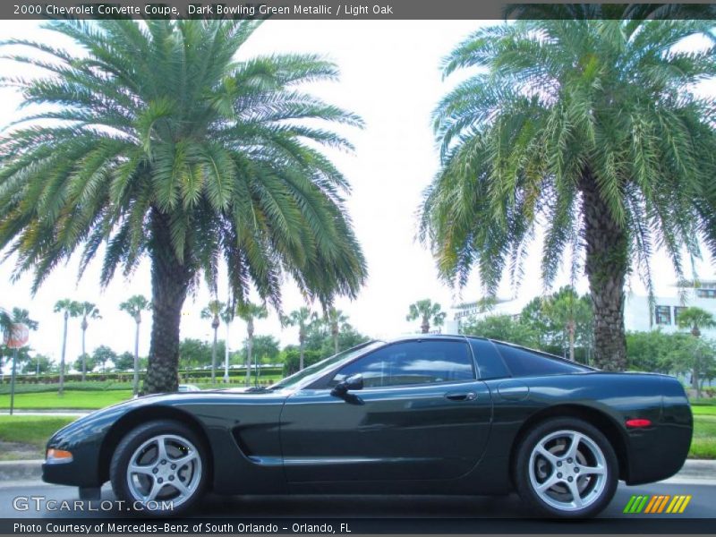  2000 Corvette Coupe Dark Bowling Green Metallic