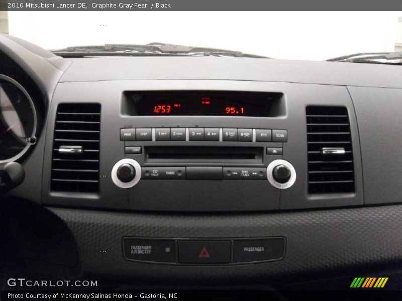 Controls of 2010 Lancer DE