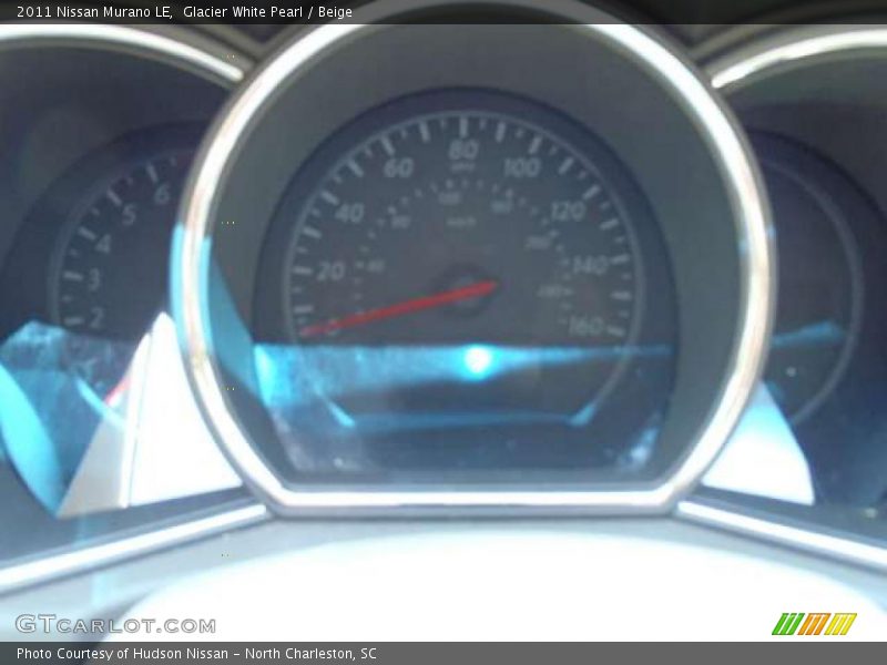 Glacier White Pearl / Beige 2011 Nissan Murano LE