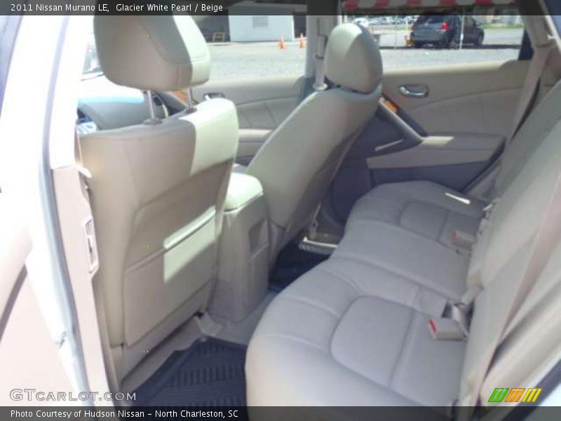 Glacier White Pearl / Beige 2011 Nissan Murano LE