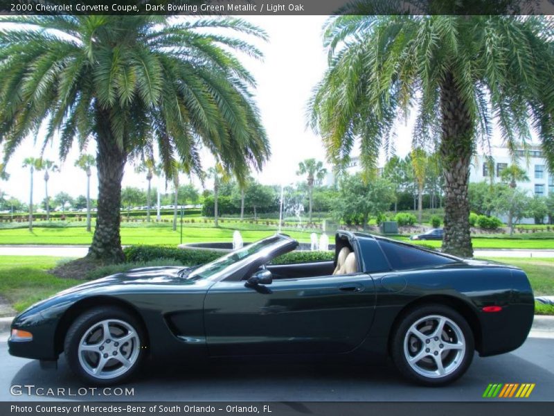  2000 Corvette Coupe Dark Bowling Green Metallic