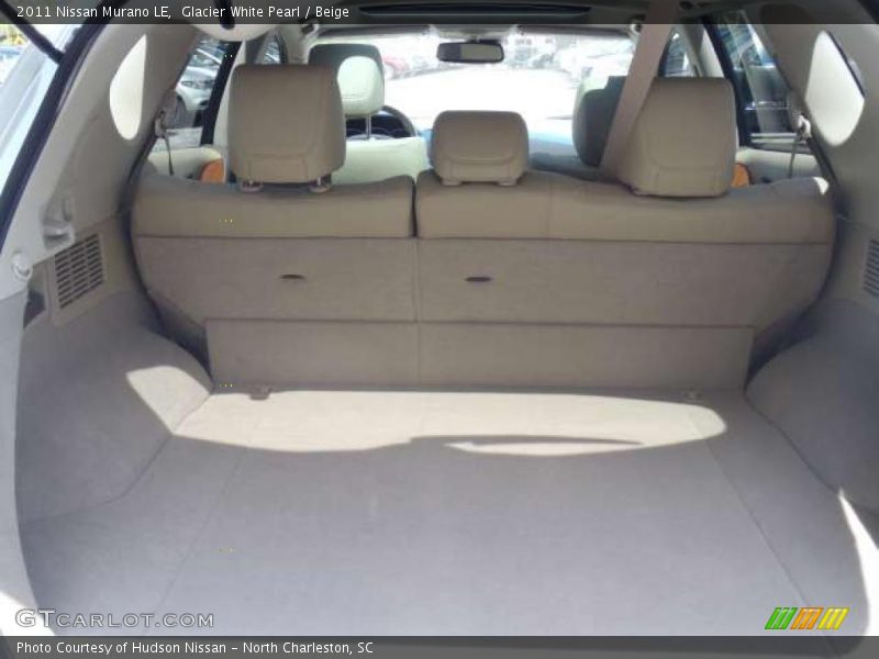 Glacier White Pearl / Beige 2011 Nissan Murano LE