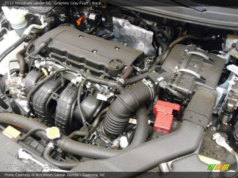  2010 Lancer DE Engine - 2.0 Liter DOHC 16-Valve MIVEC 4 Cylinder