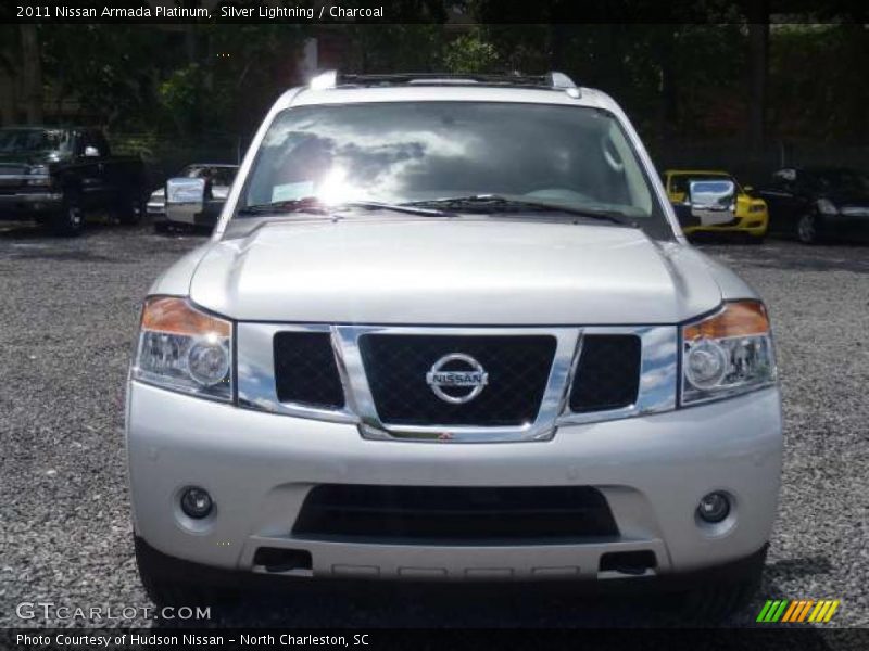 Silver Lightning / Charcoal 2011 Nissan Armada Platinum