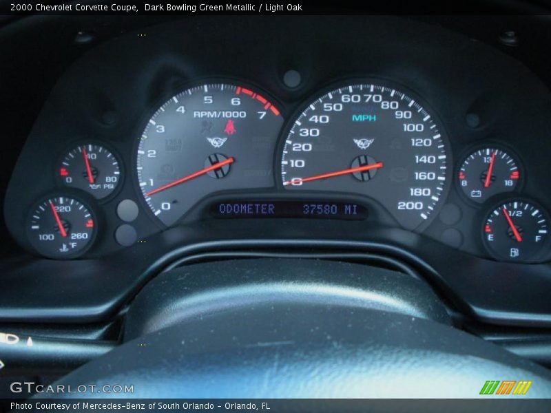  2000 Corvette Coupe Coupe Gauges