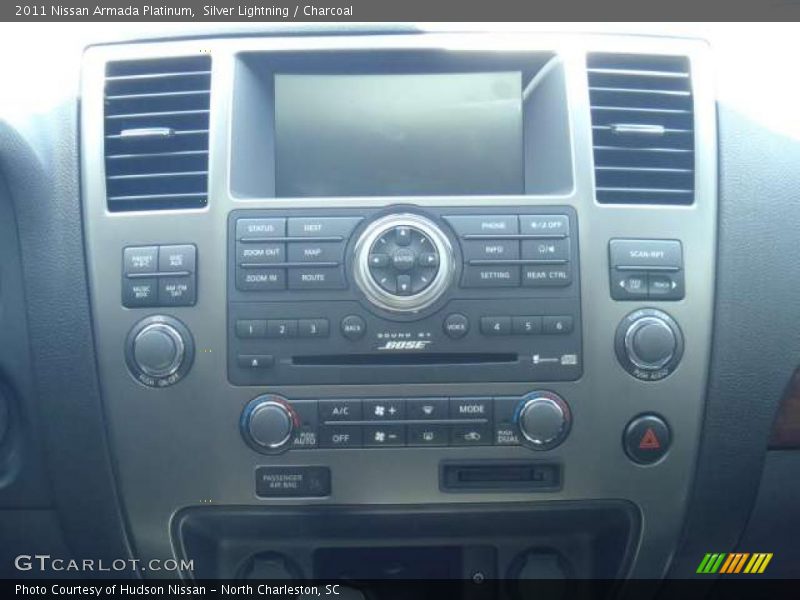 Silver Lightning / Charcoal 2011 Nissan Armada Platinum