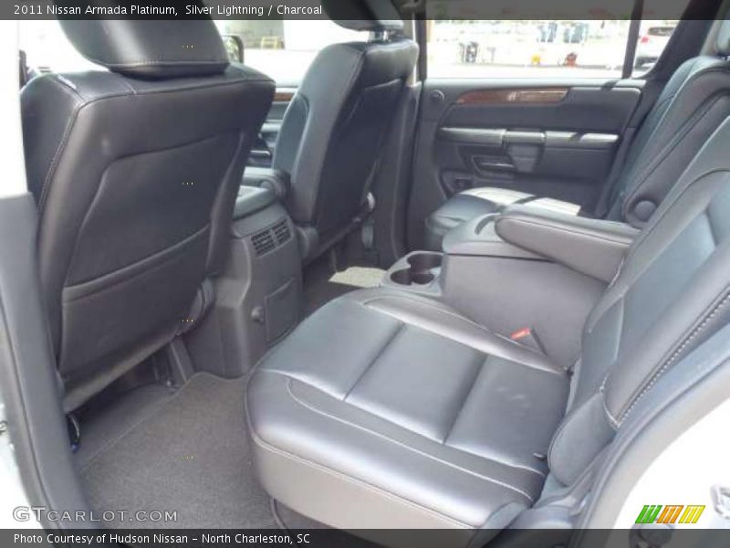 Silver Lightning / Charcoal 2011 Nissan Armada Platinum