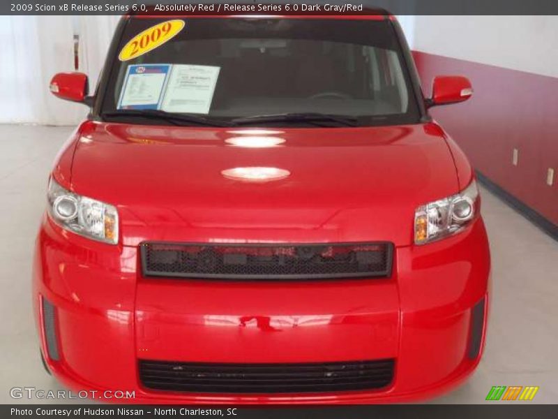 Absolutely Red / Release Series 6.0 Dark Gray/Red 2009 Scion xB Release Series 6.0