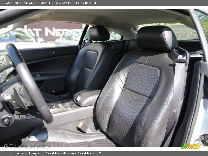  2007 XK XK8 Coupe Charcoal Interior