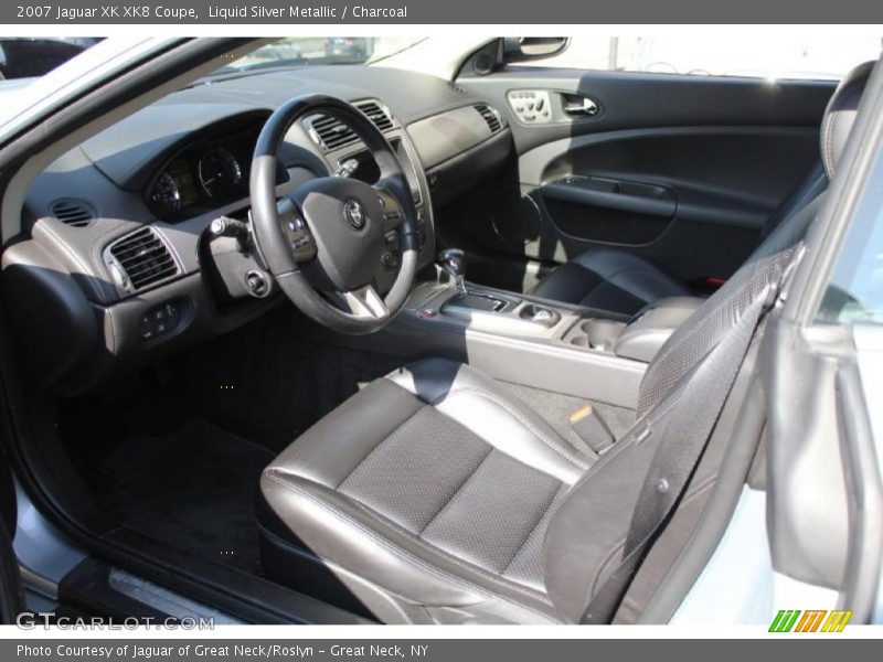  2007 XK XK8 Coupe Charcoal Interior