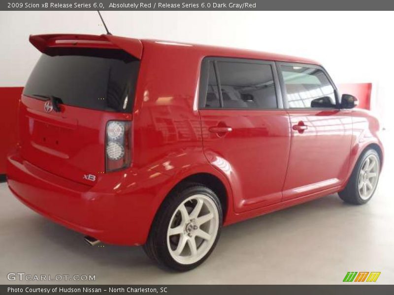Absolutely Red / Release Series 6.0 Dark Gray/Red 2009 Scion xB Release Series 6.0