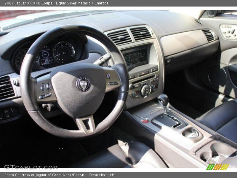 Charcoal Interior - 2007 XK XK8 Coupe 