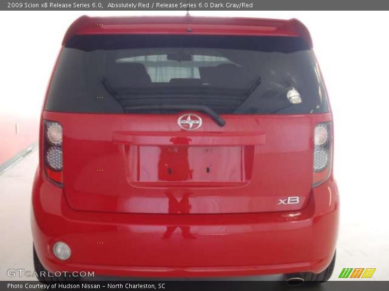 Absolutely Red / Release Series 6.0 Dark Gray/Red 2009 Scion xB Release Series 6.0